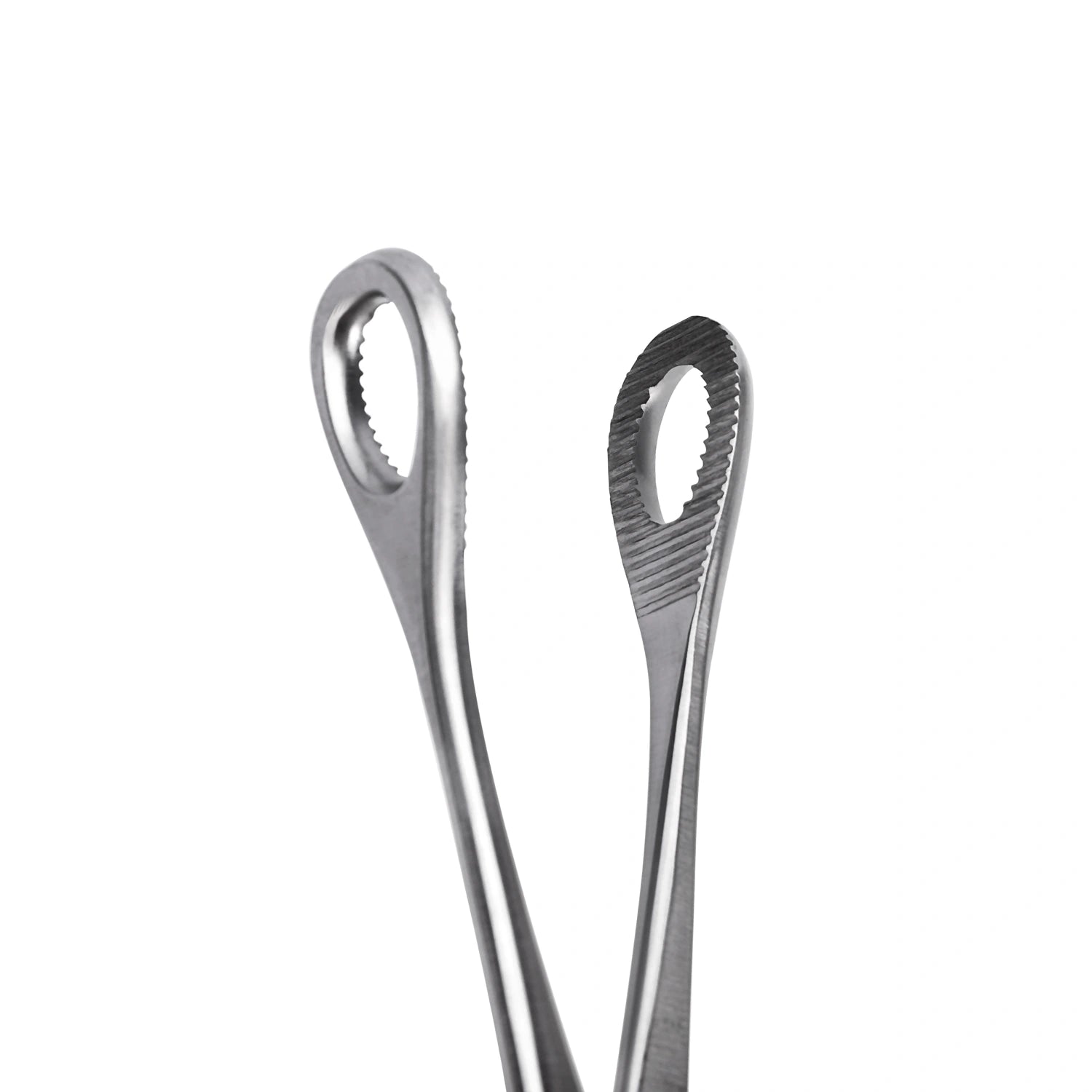 Pinza Anillo FOERSTER Recta Dentada de 24 CM