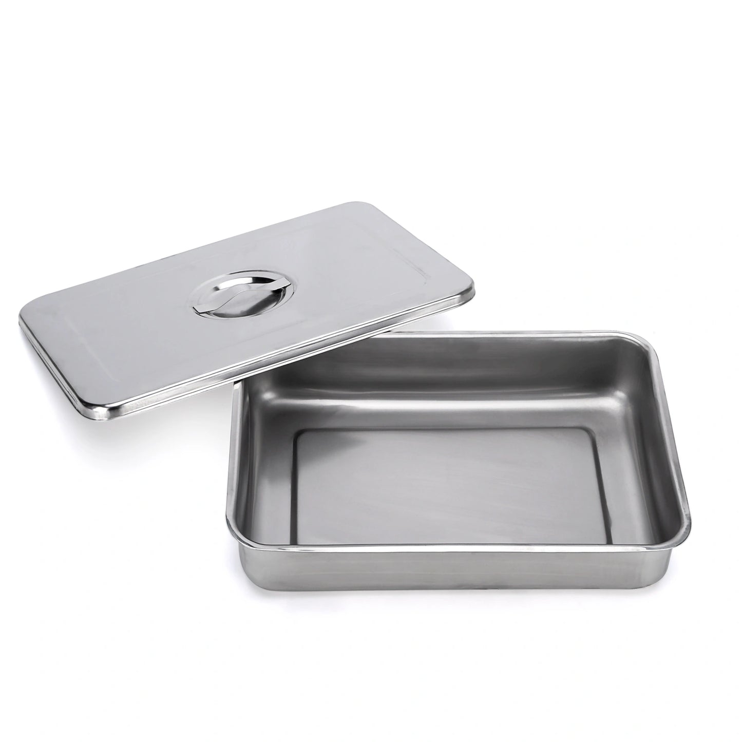 Caja Instrumental de Acero Inoxidable de 30 X 20 X 10 CM