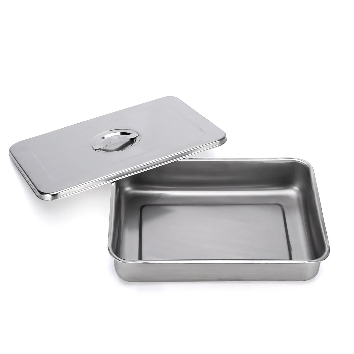 Caja Instrumental de Acero Inoxidable de 30 X 20 X 10 CM