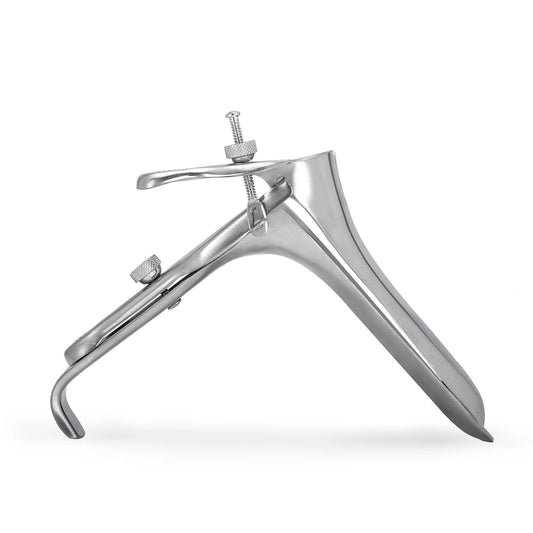 Espéculo Vaginal GRAVE en Acero Inoxidable de 115 X 35 MM