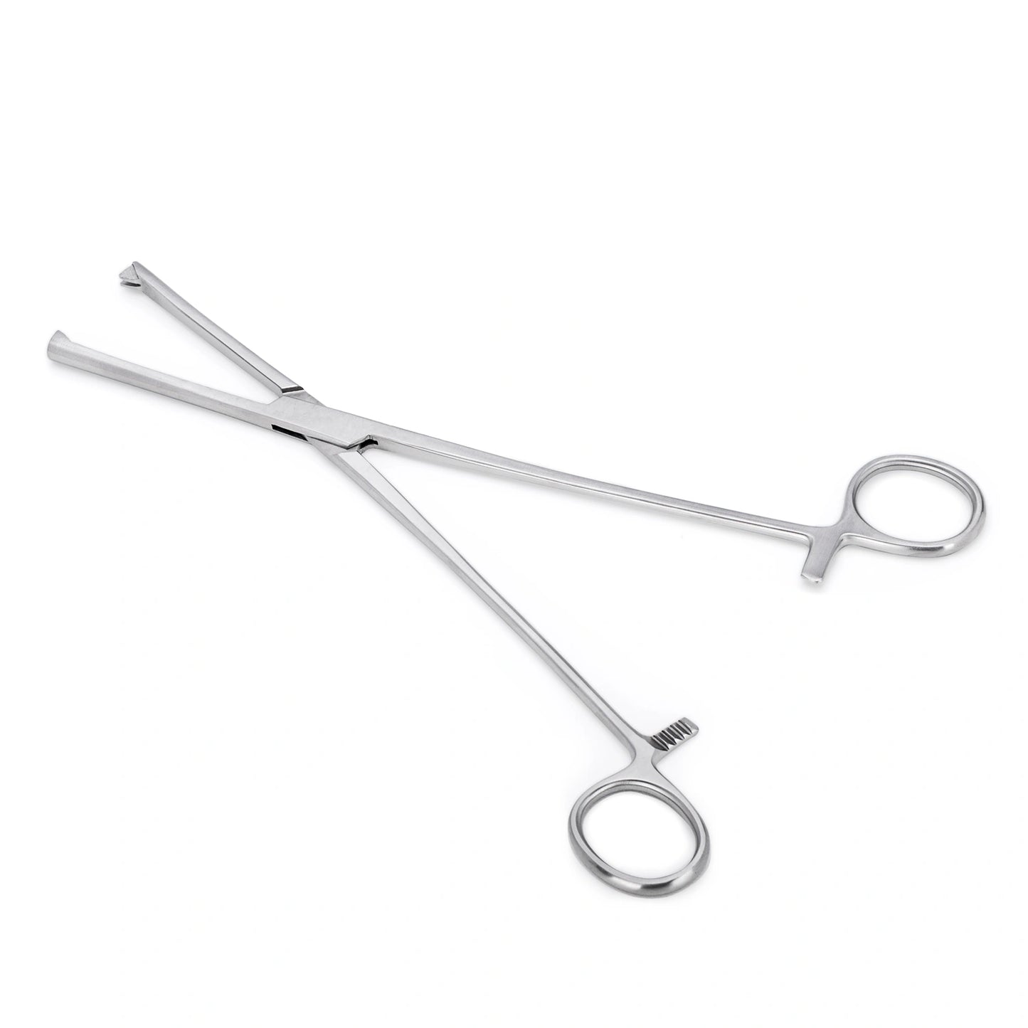 Pinza MUSEUX Recta para Cuello Uterino de 24 CM