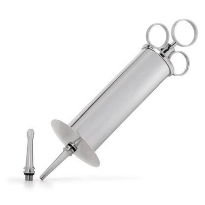 Jeringa para Lavado de Oído de Acero Inoxidable 100 ML