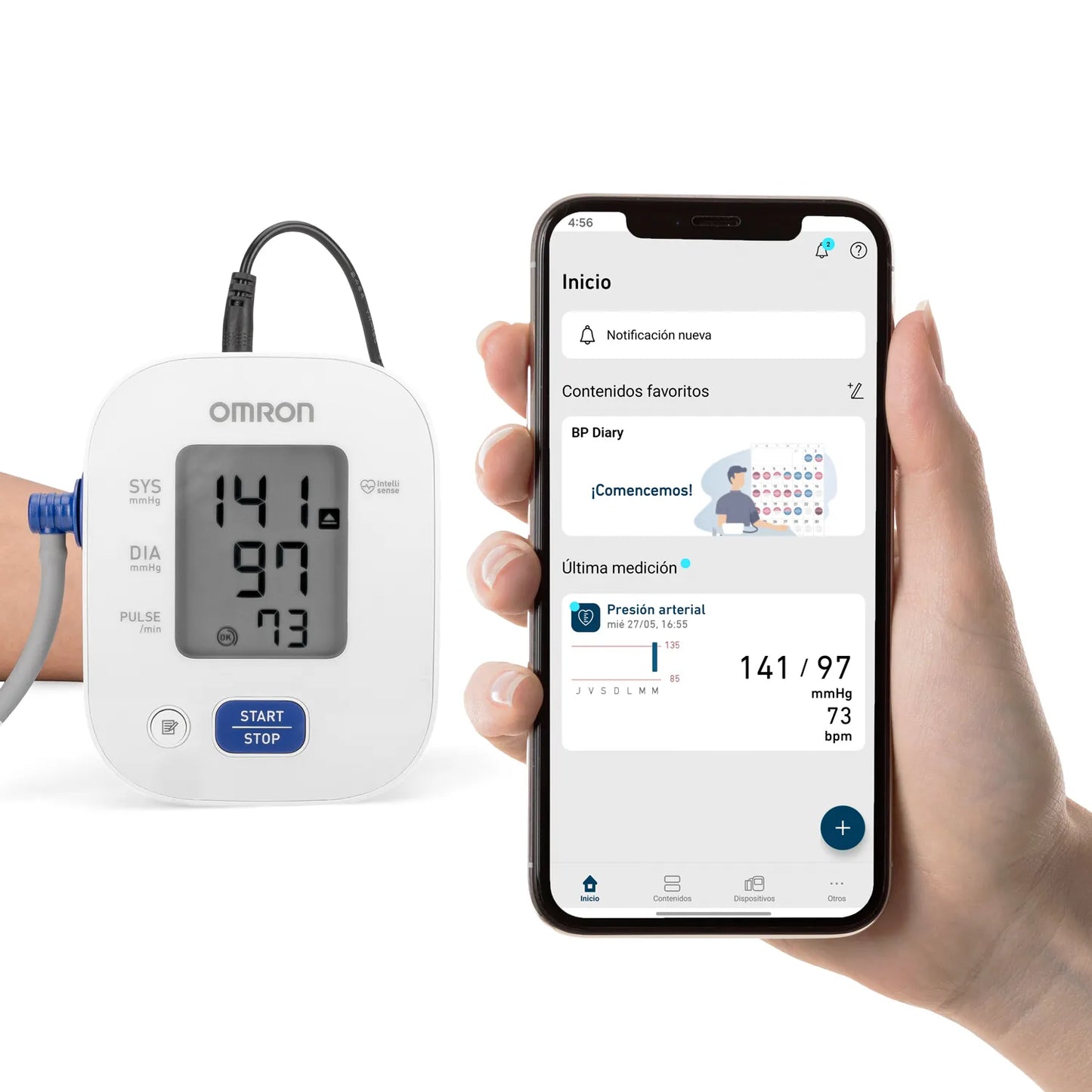 Tensiómetro Digital de Brazo OMRON HEM-7142