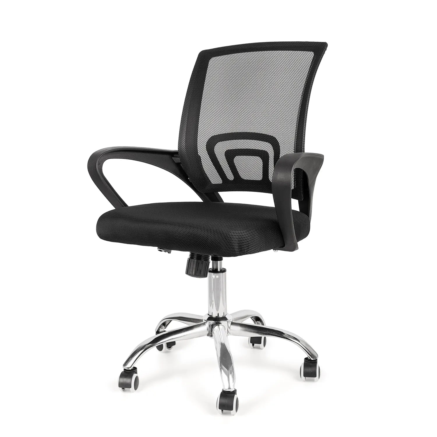 Silla de Oficina Giratoria Ergonómica Negro