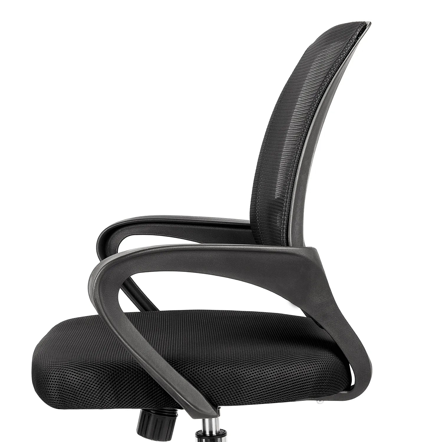 Silla de Oficina Giratoria Ergonómica Negro