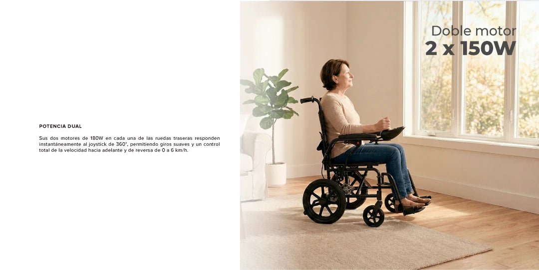 Silla de Ruedas Eléctrica Plegable FIRST CARE Daily