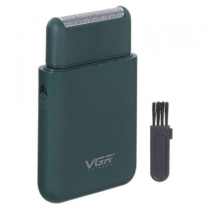 Mini Afeitadora Recargable USB para Viaje VGR V-390