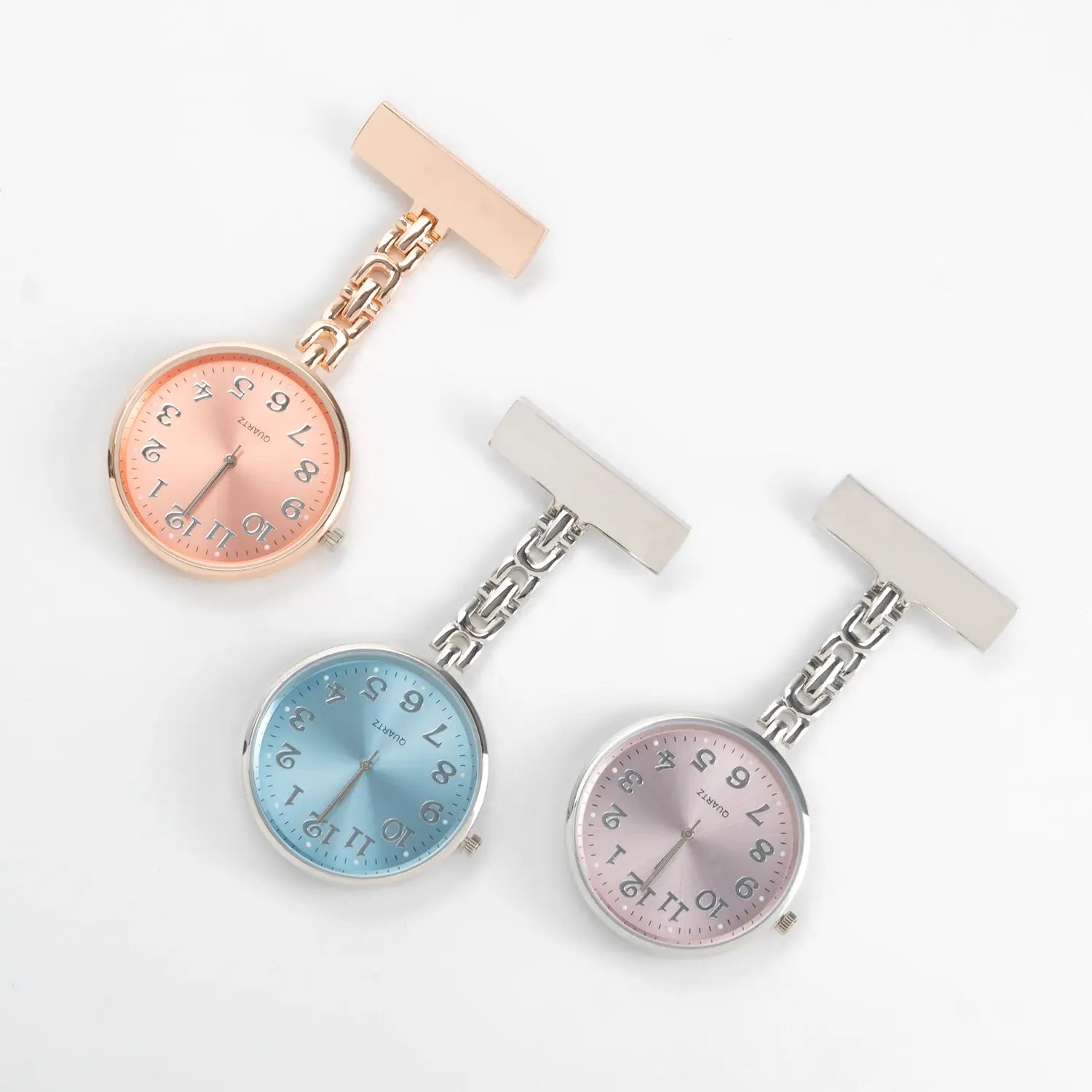 Reloj para Enfermera Elegante con Pin Solapa