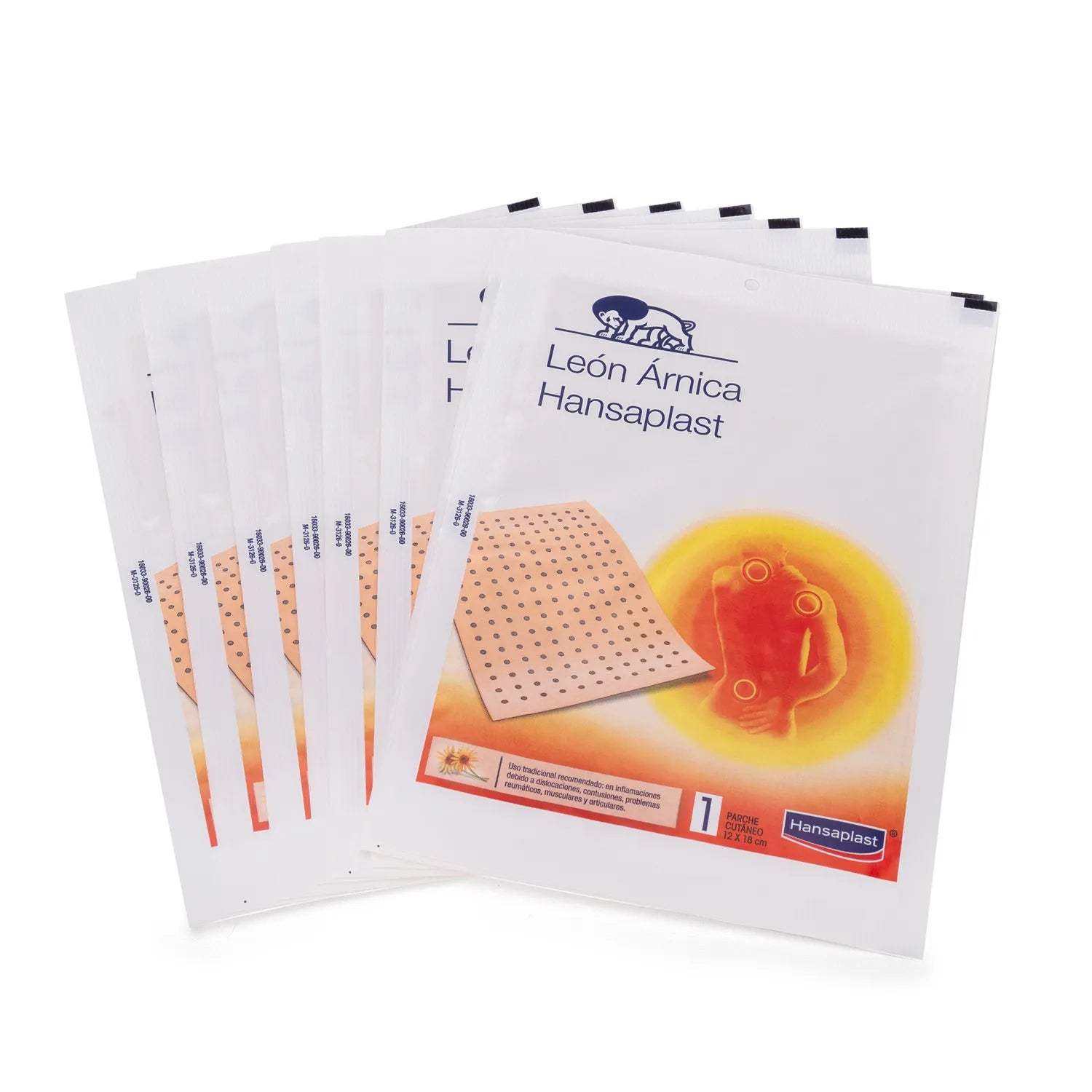 Parche Cutaneo León de Arnica Hansaplast Caja 36 UND