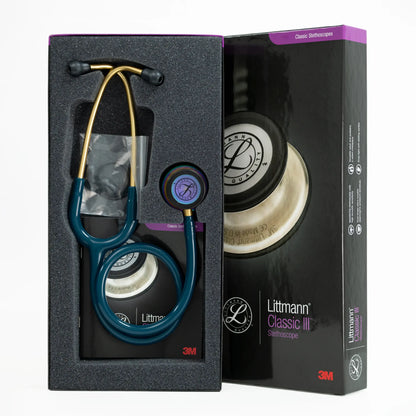 Estetoscopio LITTMANN CLASSIC III Azul Caribe Arcoíris 5807