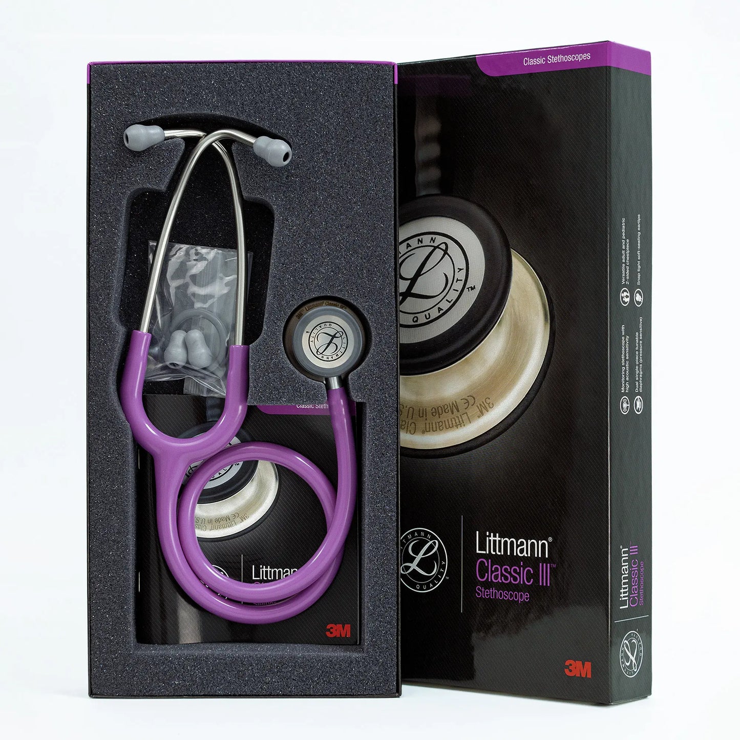 Estetoscopio LITTMANN CLASSIC III Lavanda 5832