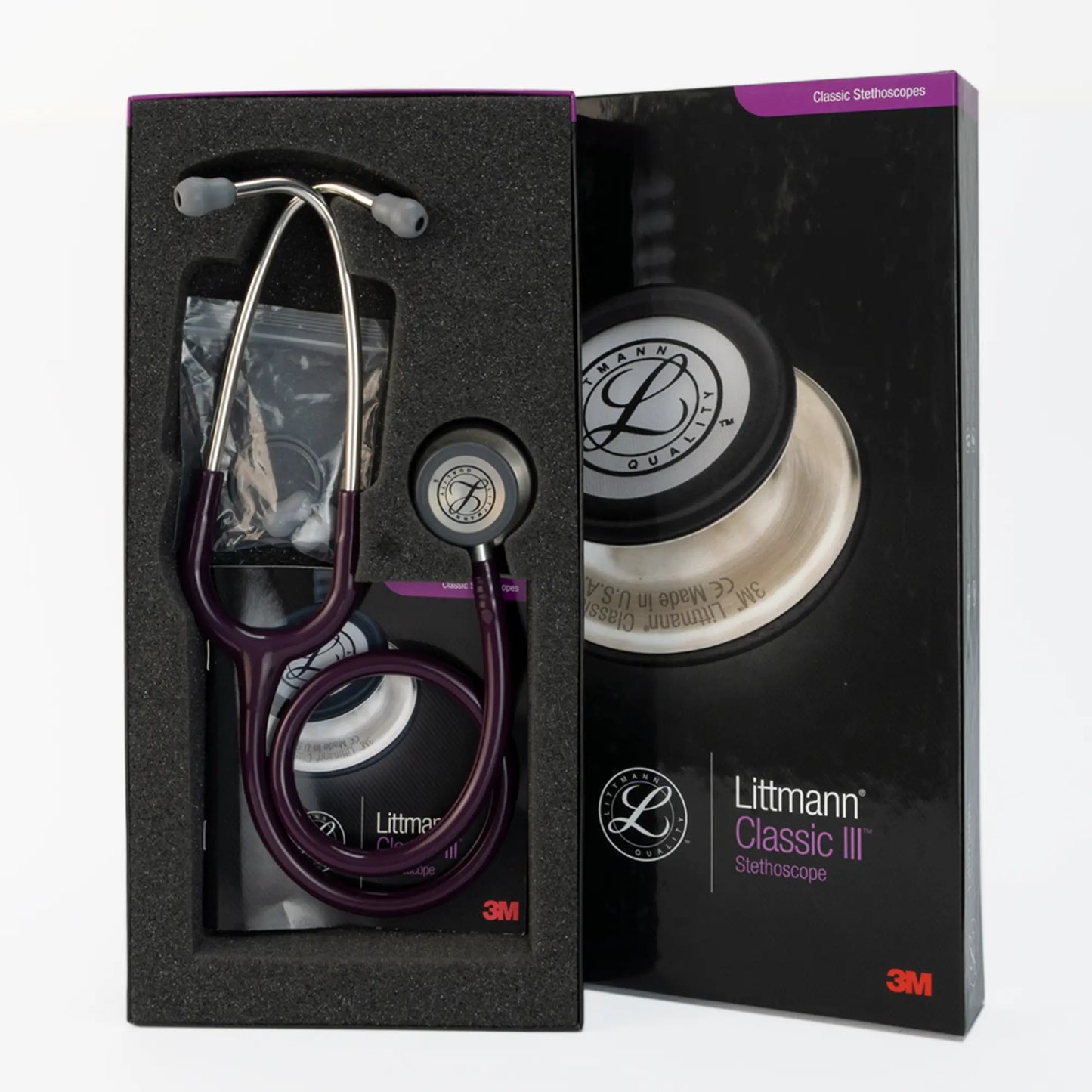 Estetoscopio LITTMANN CLASSIC III Morado 5831