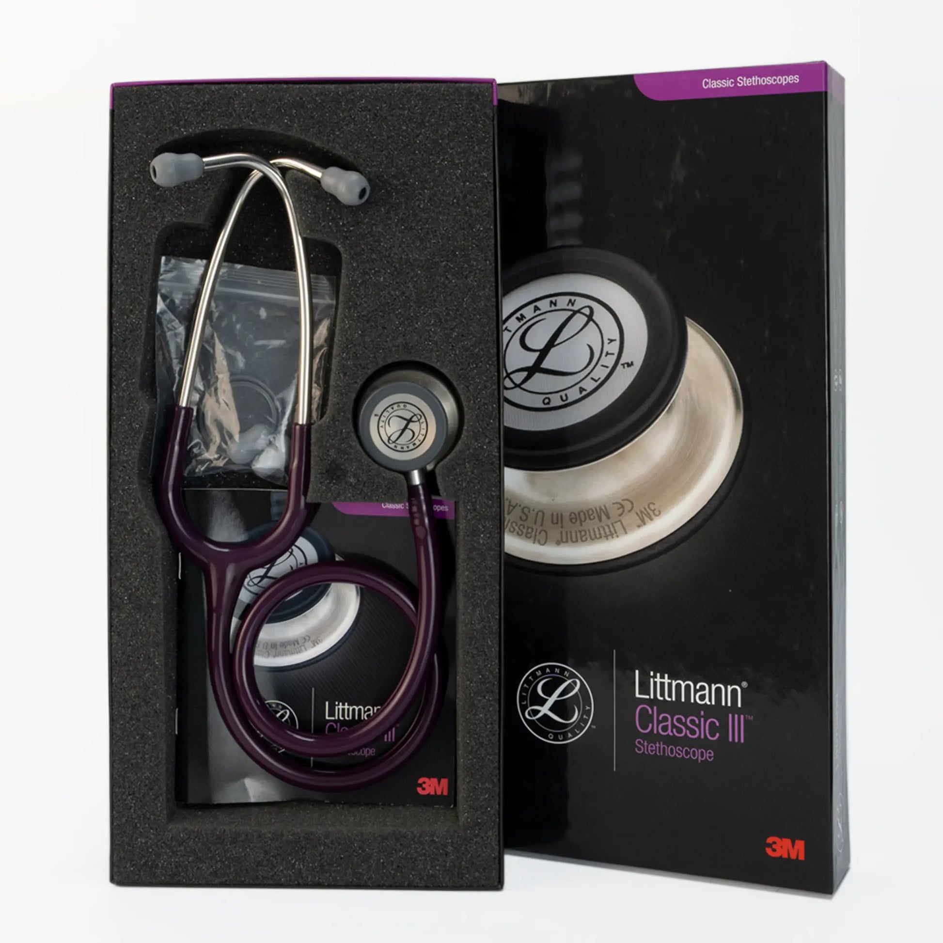 Estetoscopio LITTMANN CLASSIC III Morado 5831