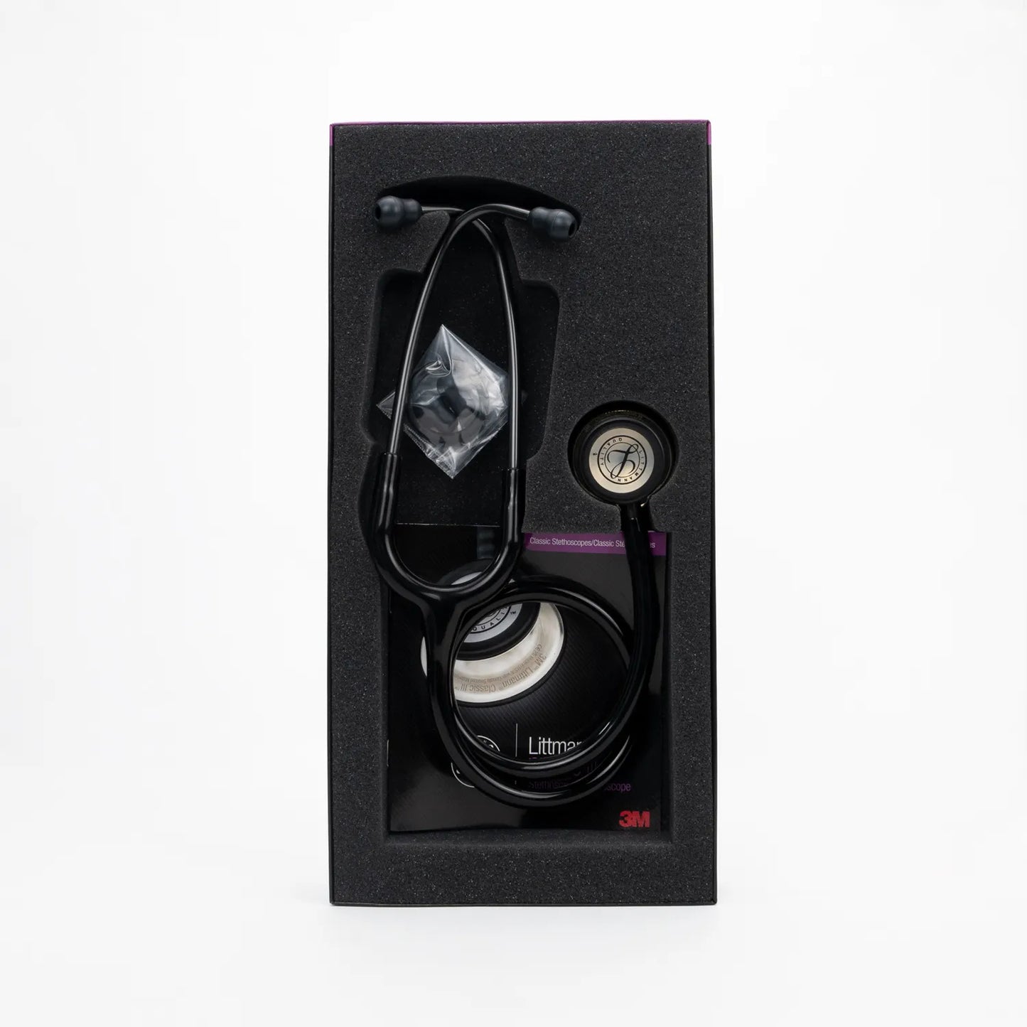 Estetoscopio LITTMANN CLASSIC III Negro Champagne Chestpiece 5861