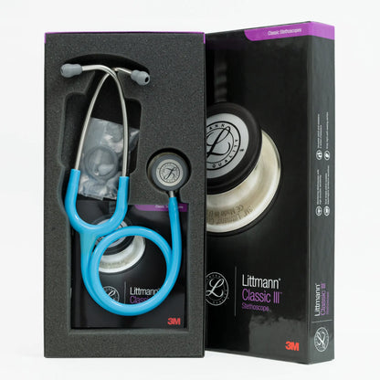 Estetoscopio LITTMANN CLASSIC III Turquesa 5835