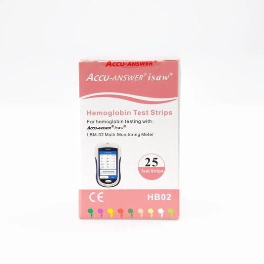 Tiras Reactivas para Hemoglobina EQUIPO 9 EN 1 REDDYZ CAJA 25 UND