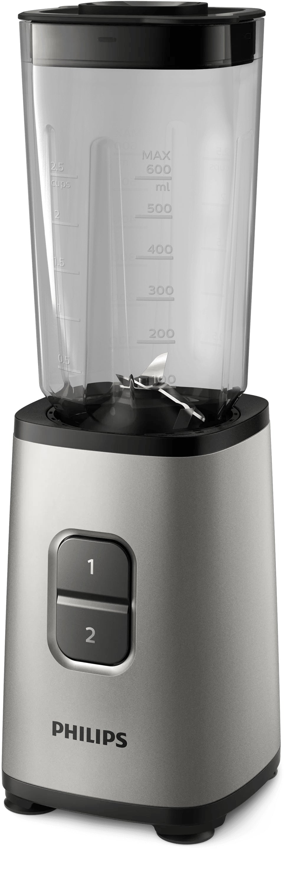 Mini Licuadora y Picadora 350 W 2 Velocidades PHILIPS HR2604