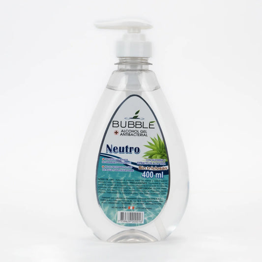 Alcohol en Gel Antibacterial Neutro FCO 400 ML
