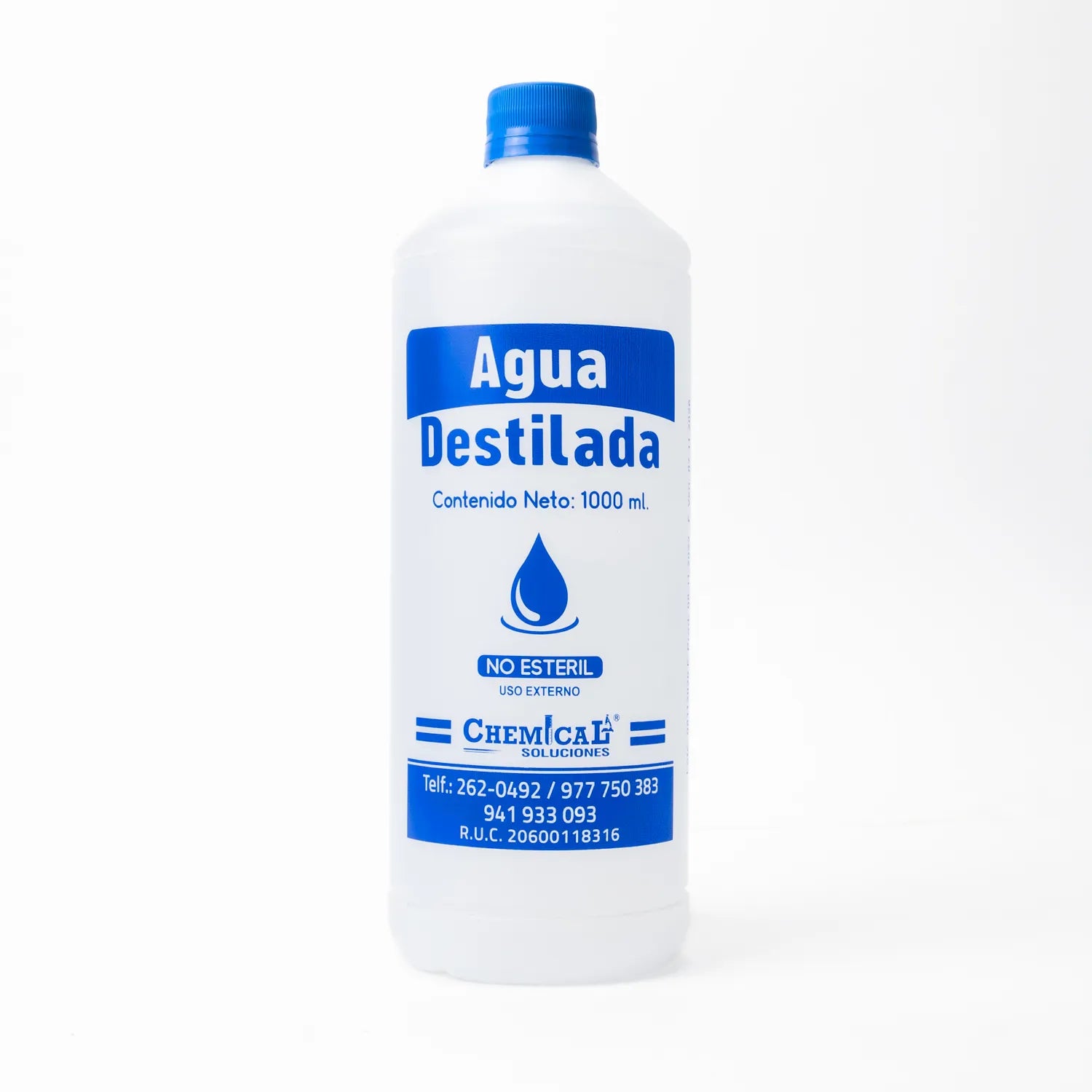Agua Destilada FCO 1000 ML