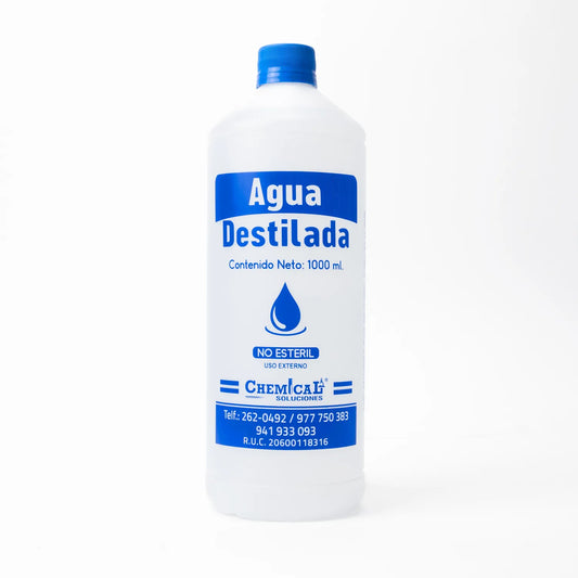Agua Destilada FCO 1000 ML