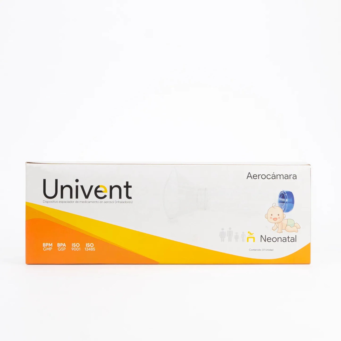 Aerocámara Neonatal UNIVENT