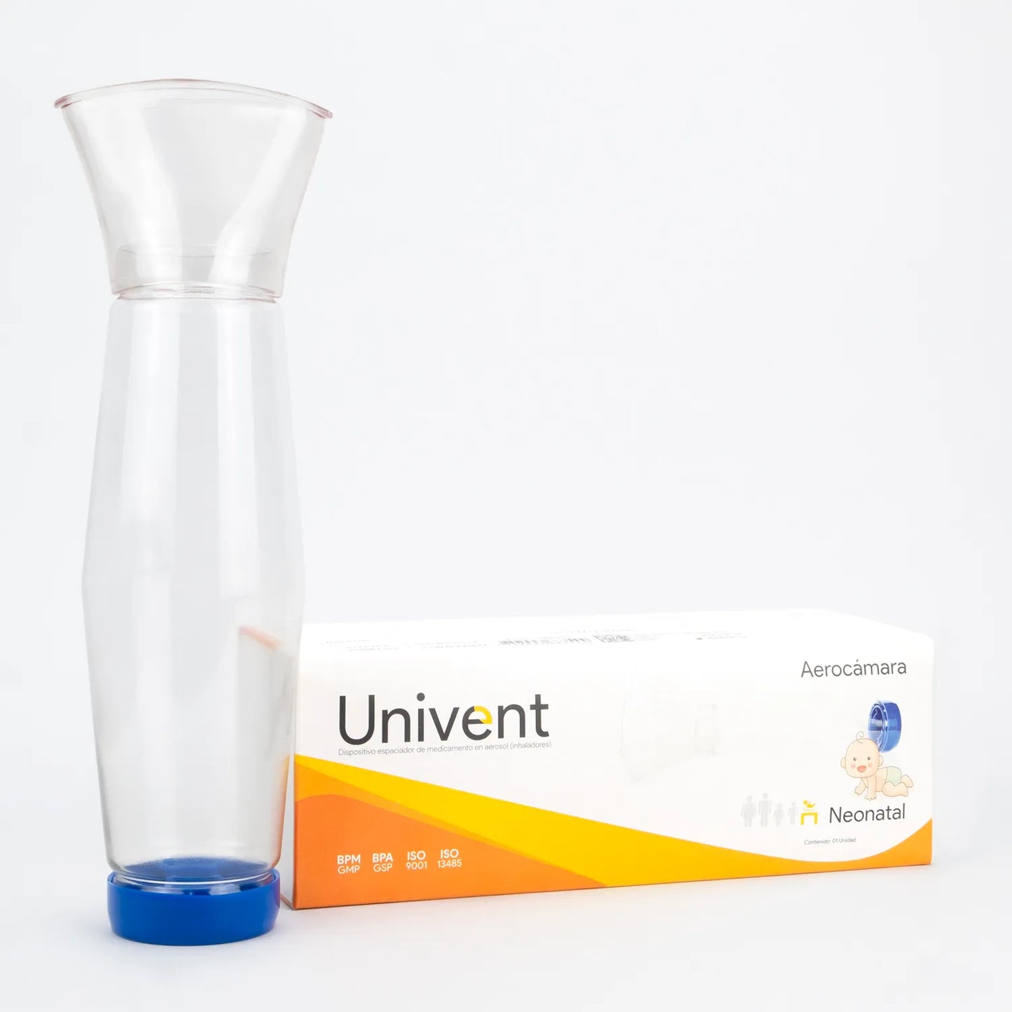 Aerocámara Neonatal UNIVENT