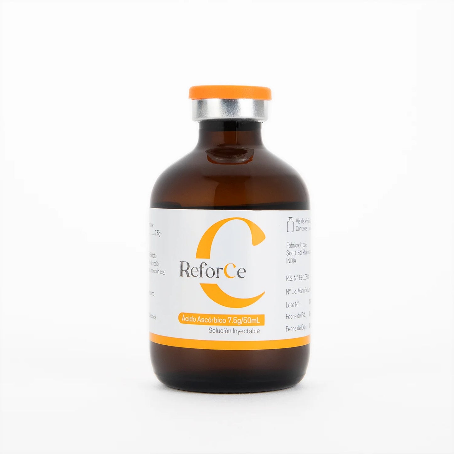 Vitamina C REFORCE 7.5 GR 50 ML Solución Inyectable
