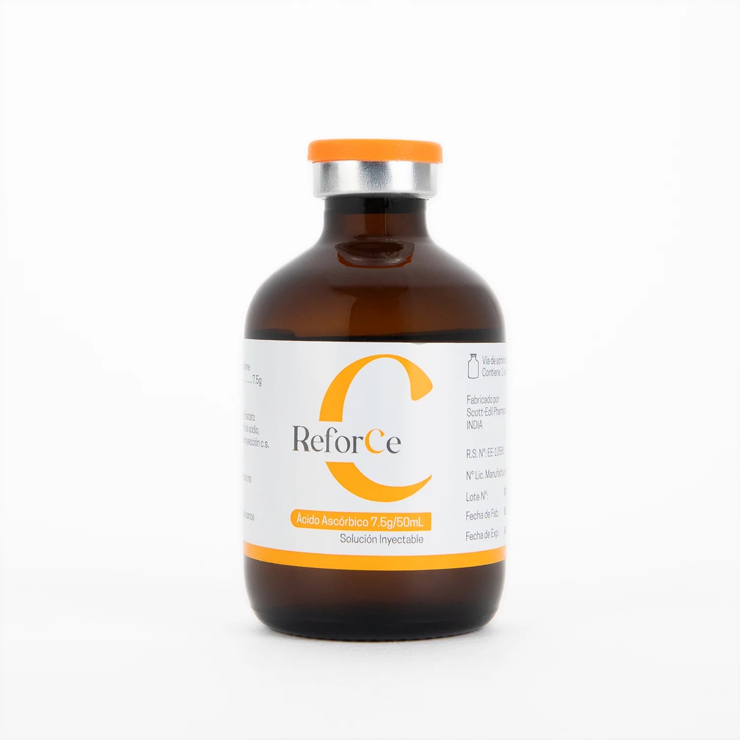 Vitamina C REFORCE 7.5 GR 50 ML Solución Inyectable