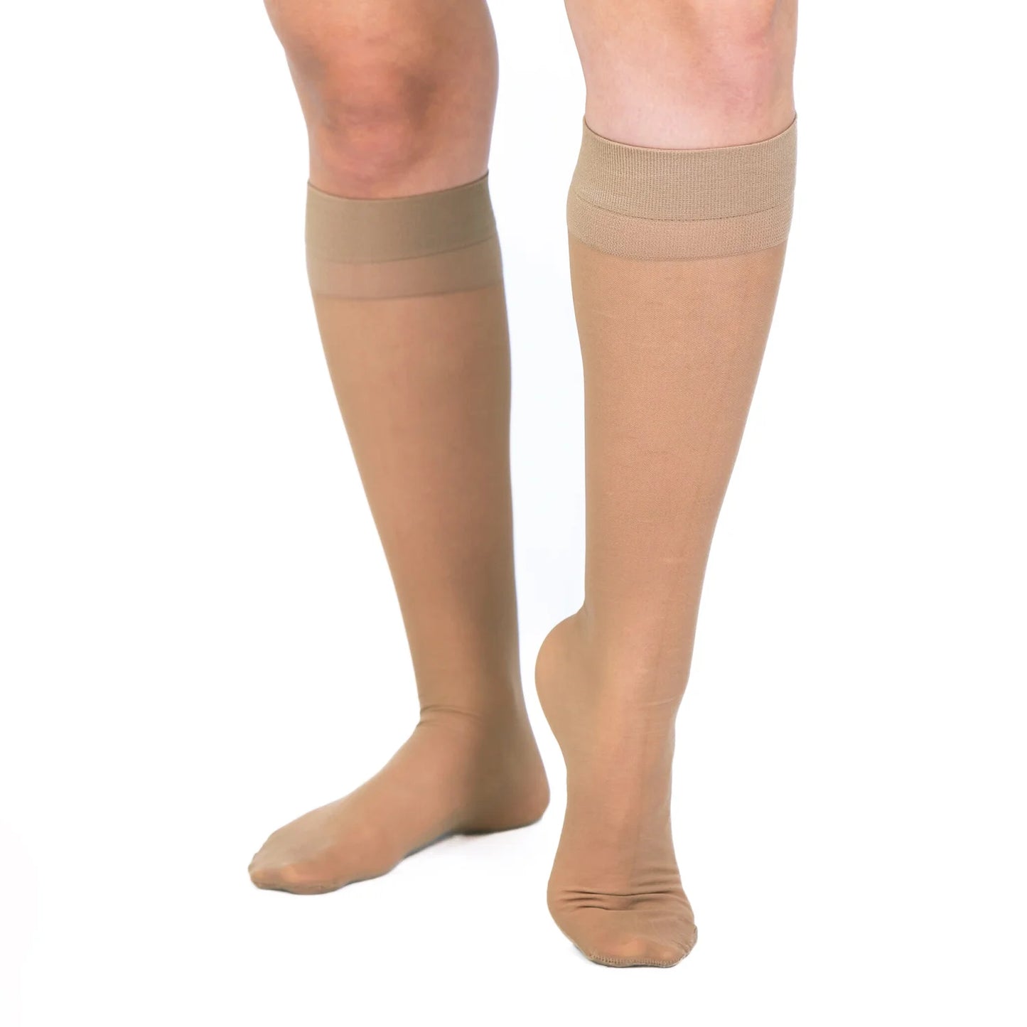 Medias para Várices Hasta La Rodilla Compresión ALTA 20-30 MM/HG