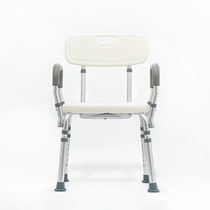 Silla de Ducha Ortopédica con Brazos Aluminio