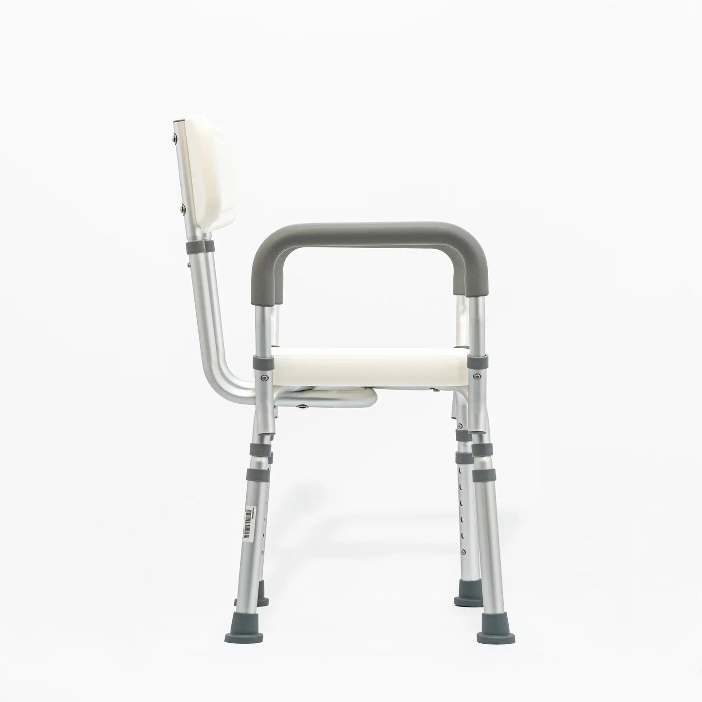 Silla de Ducha Ortopédica con Brazos Aluminio