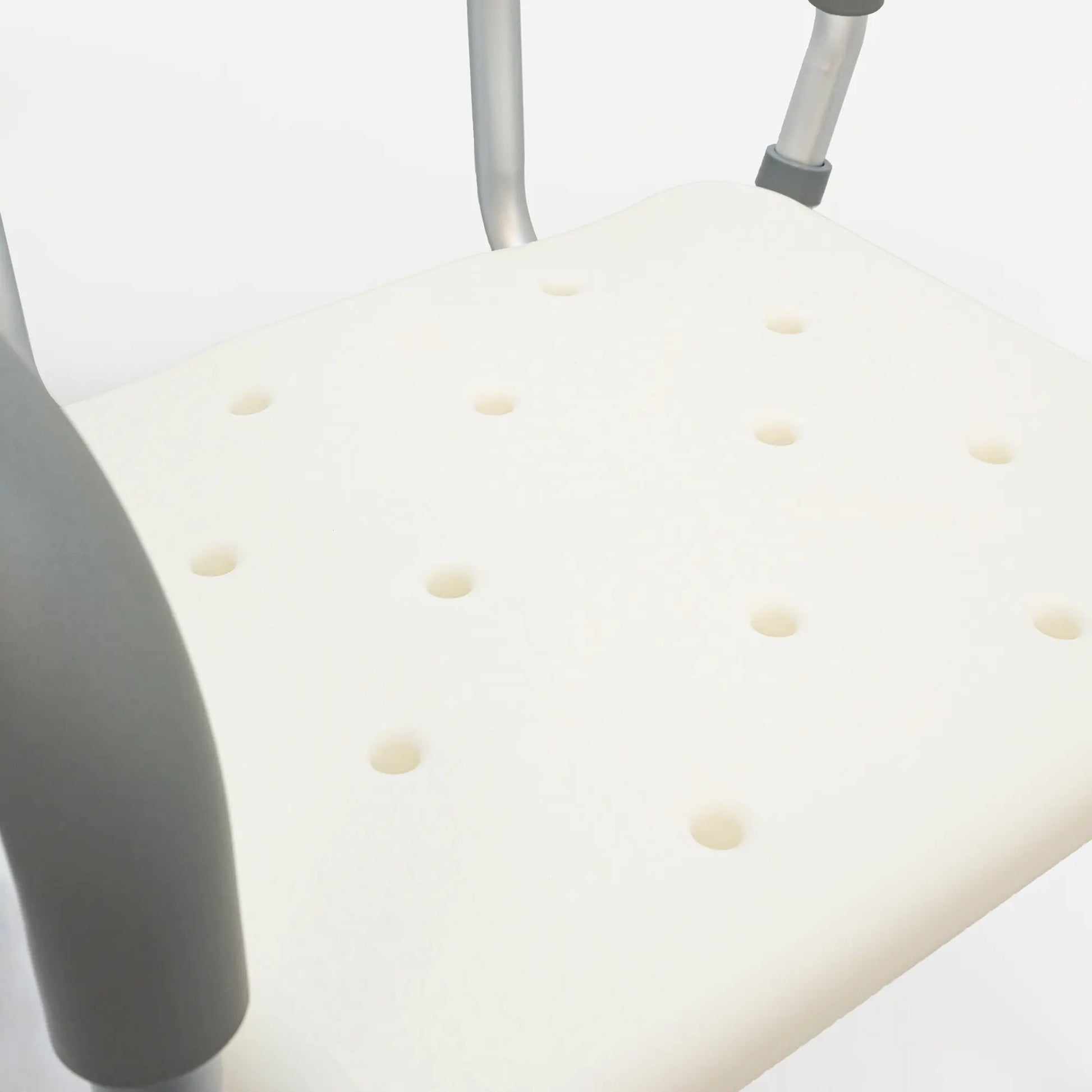 Silla de Ducha Ortopédica con Brazos Aluminio
