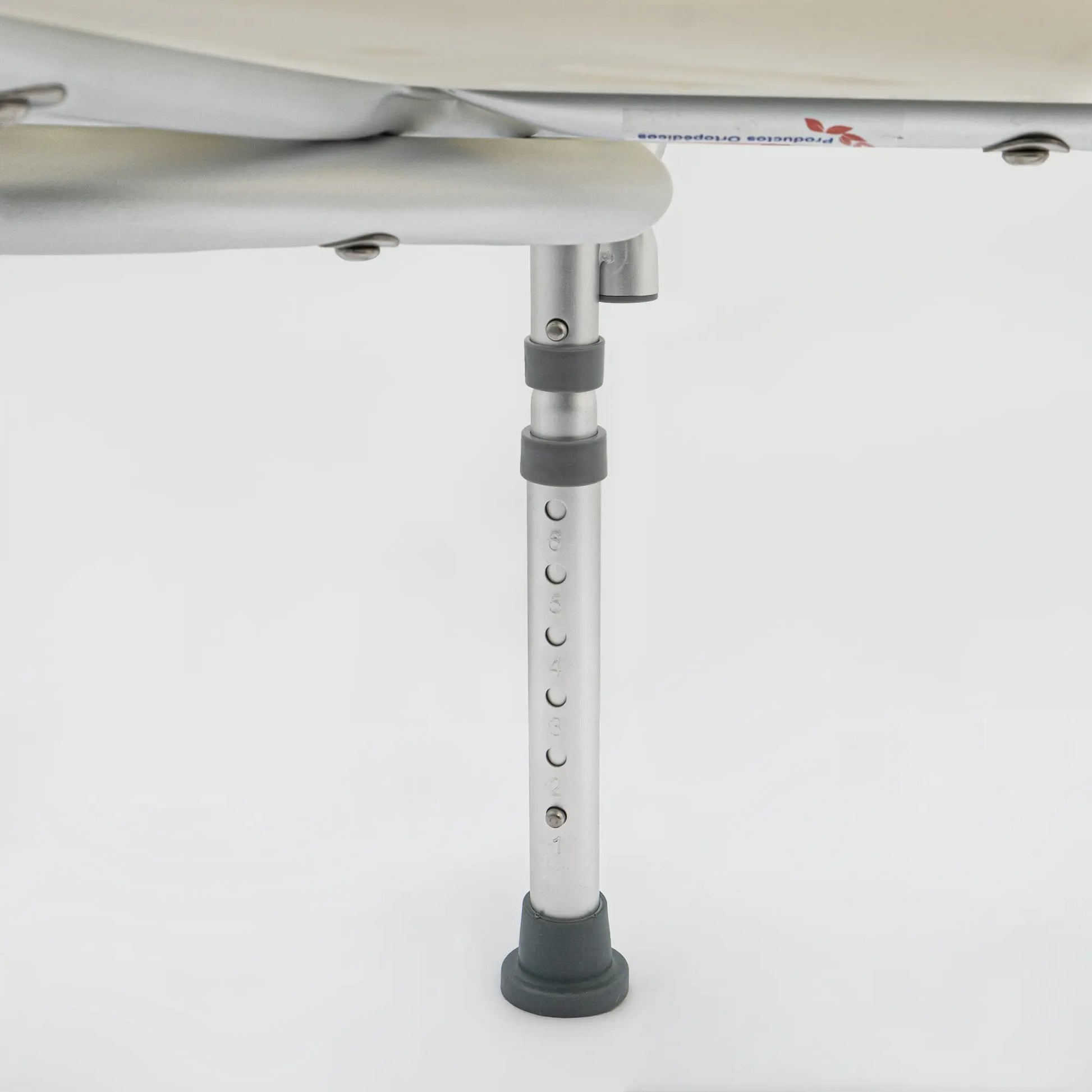 Silla de Ducha Ortopédica con Brazos Aluminio