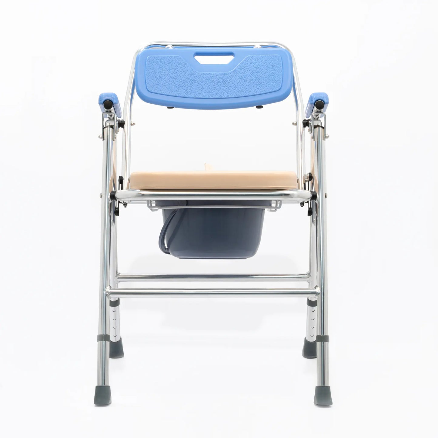 Silla Sanitaria Acolchado con Baño Portátil