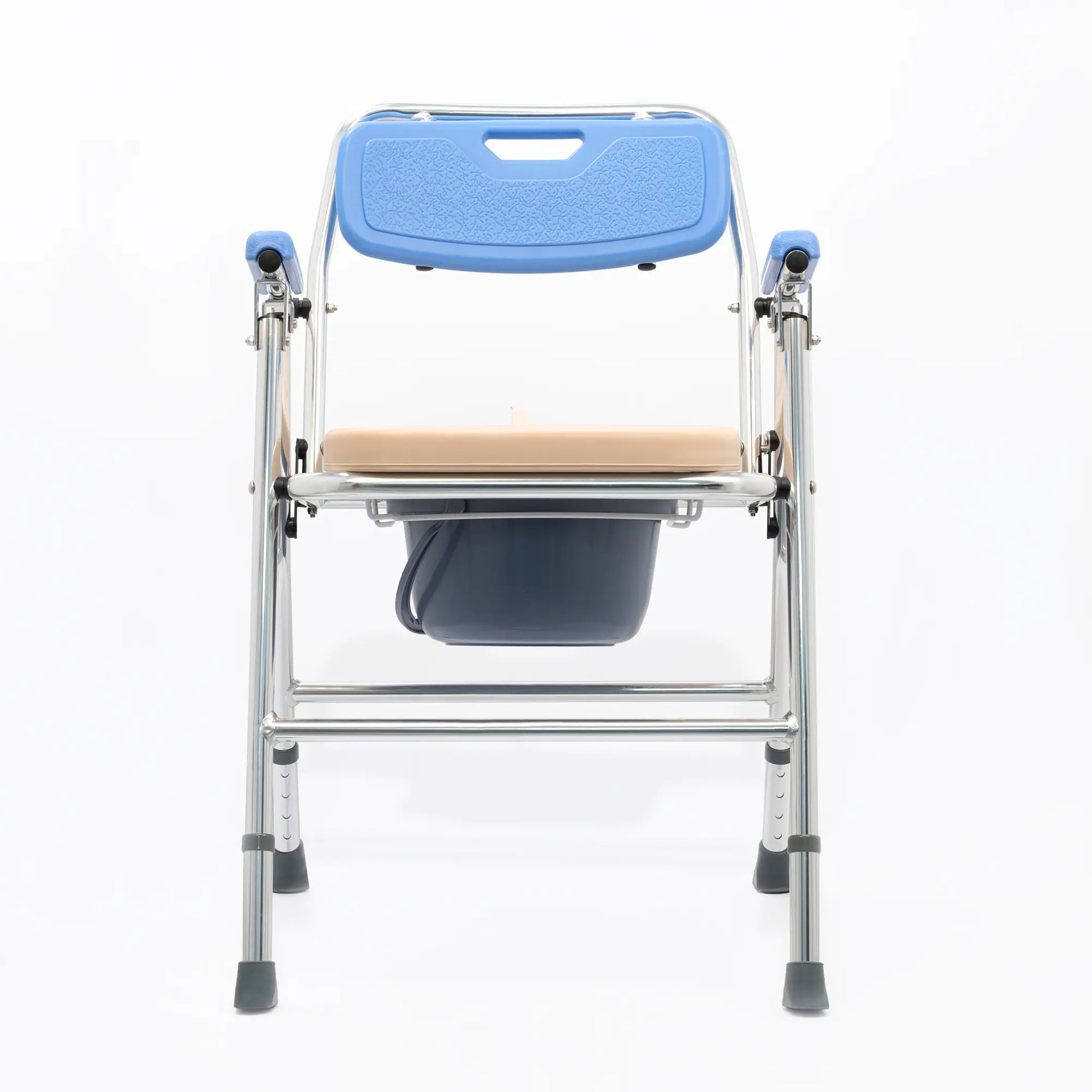 Silla Sanitaria Acolchado con Baño Portátil