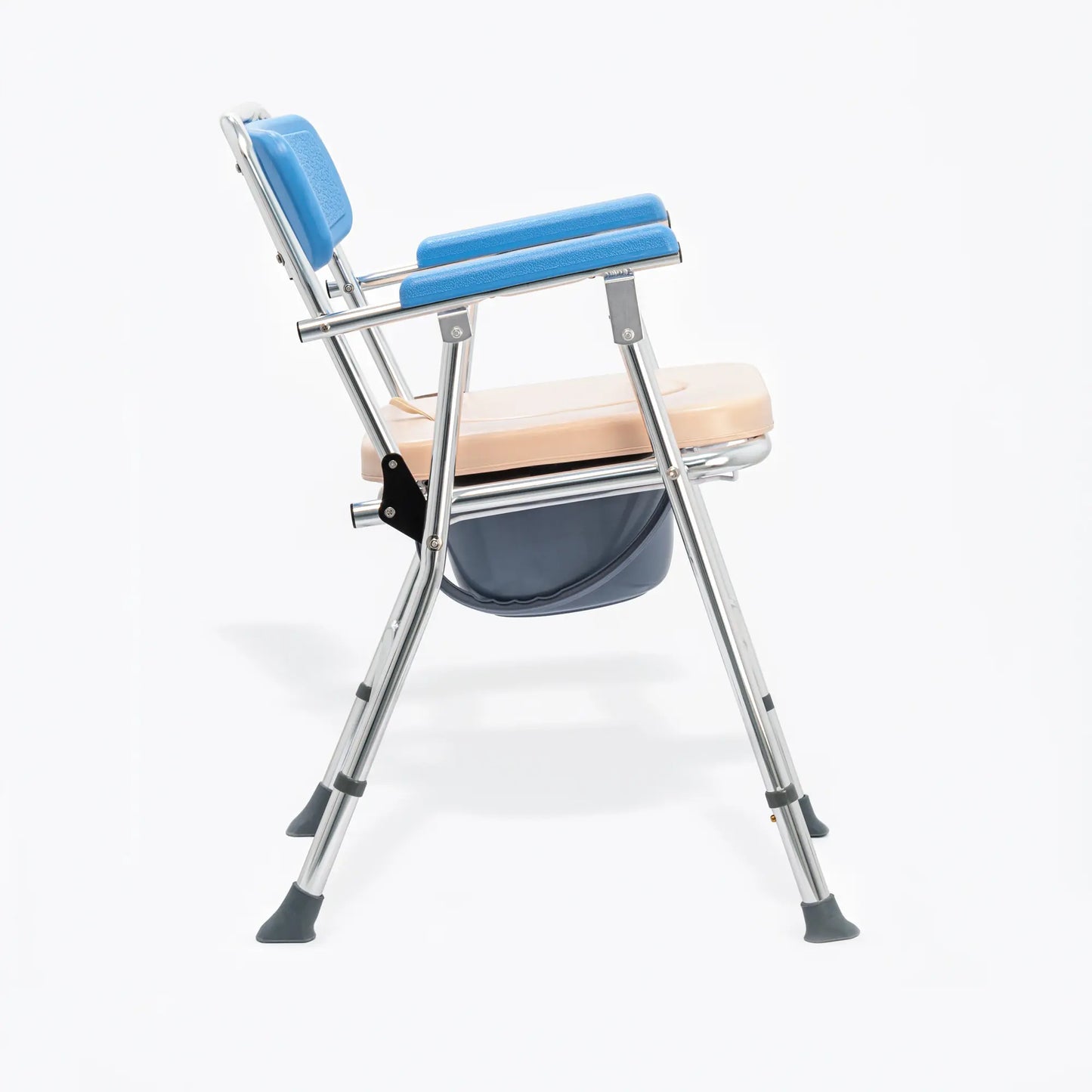 Silla Sanitaria Acolchado con Baño Portátil