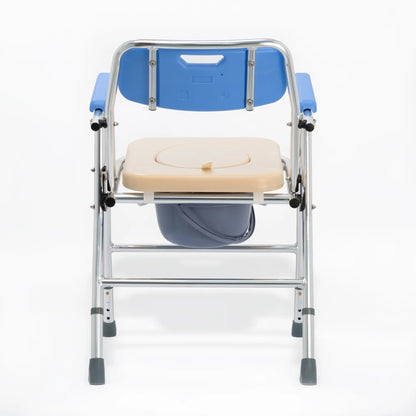 Silla Sanitaria Acolchado con Baño Portátil