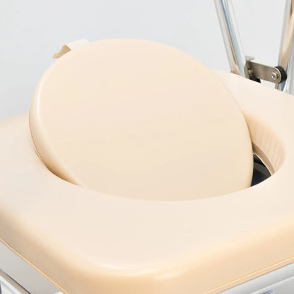 Silla Sanitaria Acolchado con Baño Portátil