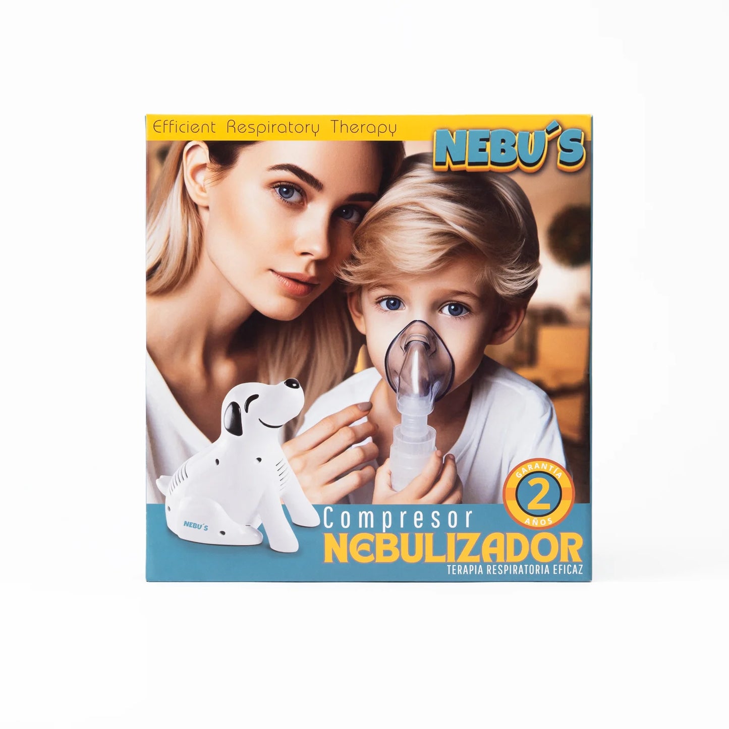 Nebulizador Portátil Pediátrico y Adulto Modelo Perrito