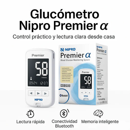 Glucómetro Nipro Premier Alpha