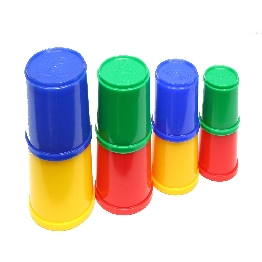 Vasos Lógicos de Encaje 8 Piezas