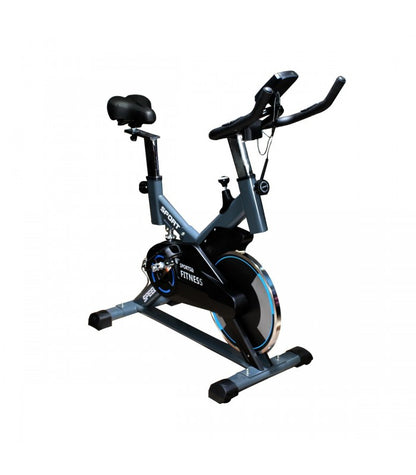 Bicicleta Spinning Volante 10 kg con Monitor SPORT FITNESS SF-BLUE2021