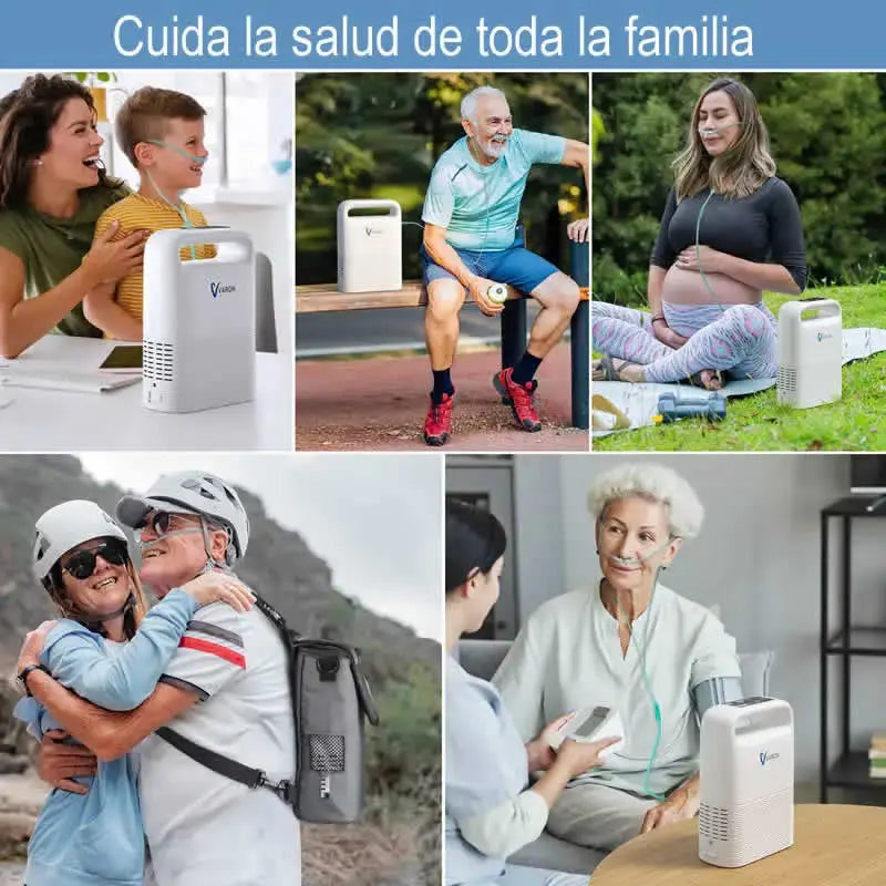 Concentrador de Oxígeno Portátil 5 Litros - VARON - NT2