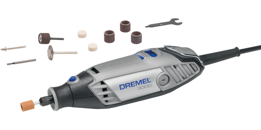 Minitorno Multiherramienta 130 W con 10 Accesorios DREMEL 3000