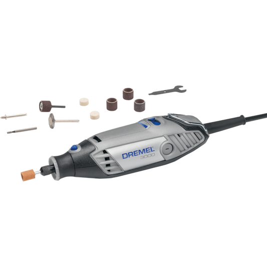 Minitorno Multiherramienta 130 W con 10 Accesorios DREMEL 3000