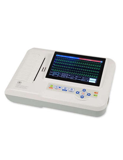Electrocardiógrafo Digital 3/6 Canales 12 Derivaciones con Impresora CONTEC ECG600G