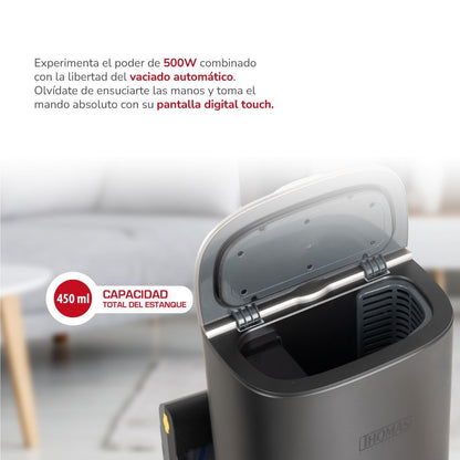 Aspiradora Stick Inalámbrica SmartClean 500 con Estación de Autovaciado THOMAS TH-1040ES