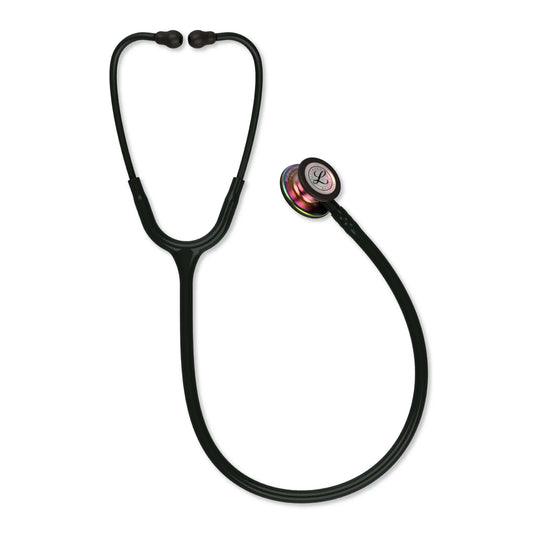 Estetoscopios Littmann Clasic III 3M Negro Arcoíris #5870 (Edición Especial)