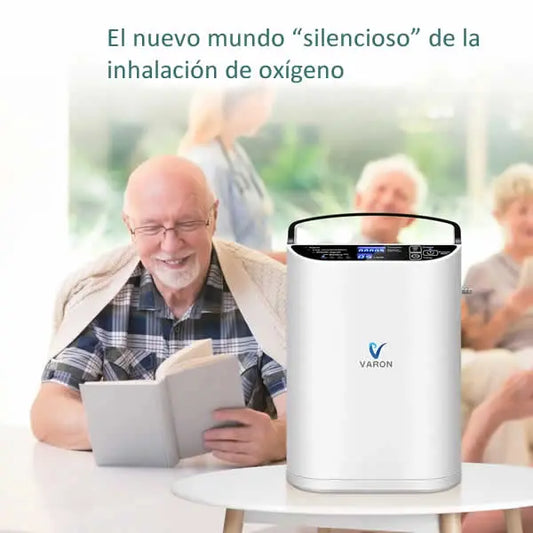 Concentrador de Oxígeno Portátil 5 LITROS - VARON - NT1