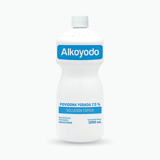 Alkoyodo Espuma 7.5% Yodopovidona de 1000 ML